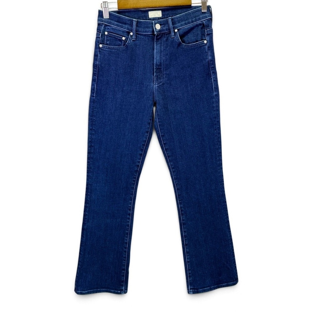 Mother The Insider Ankle Jean Neither Here Nor There Blue Womens Size 27